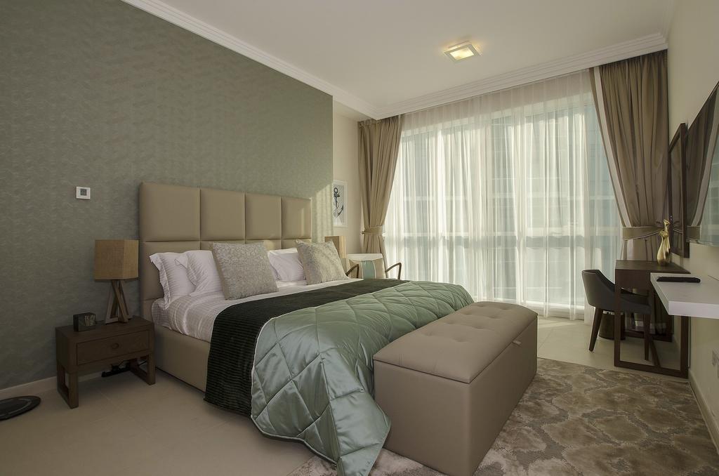 Lovely 2Br With Assistant Room In Al Bateen Residences Jbr By Deluxe Holiday Homes Dubai Exterior photo